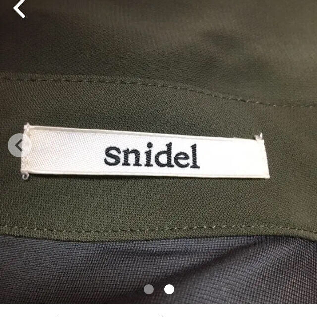 SNIDEL(スナイデル)のスナイデルのノースリーブワンピース レディースのワンピース(ひざ丈ワンピース)の商品写真