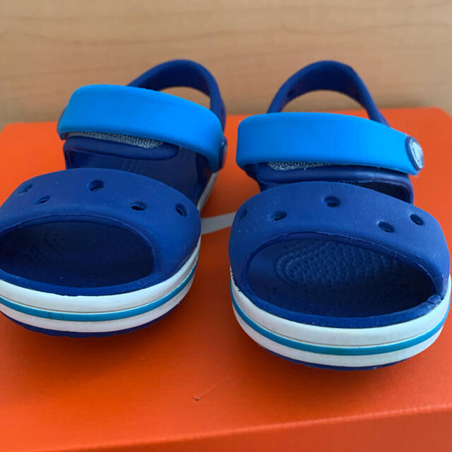 crocs(クロックス)のCROCS クロックス　ベビー　サンダル　シューズ キッズ/ベビー/マタニティのベビー靴/シューズ(~14cm)(サンダル)の商品写真