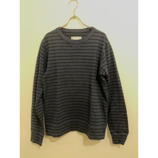 サカイ(sacai)のsacai サカイ　ロングTシャツ　ネイビー、ブラック ボーダー　格安(Tシャツ/カットソー(七分/長袖))