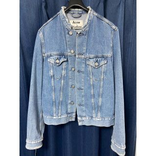 Acne Studios 17ss ノーカラーデニムジャケット