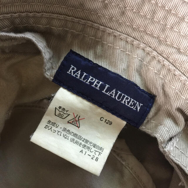 Ralph Lauren(ラルフローレン)のラルフローレン ハット 52cm キッズ/ベビー/マタニティのこども用ファッション小物(帽子)の商品写真