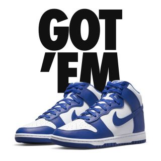 ナイキ(NIKE)のNIKE DUNK HIGH GAME ROYAL ナイキ ダンク ハイ(スニーカー)