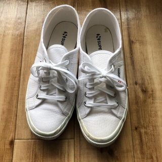 スペルガ(SUPERGA)の【大人気】スペルガの白スニーカー(スニーカー)