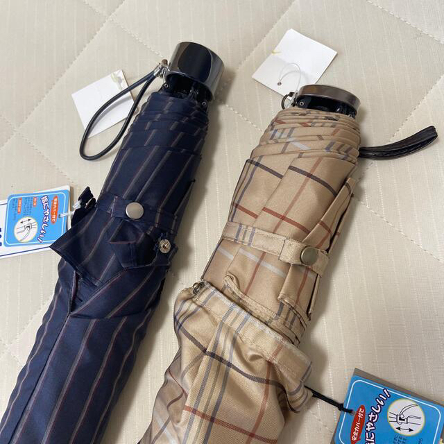 新品☆折り畳み傘　2本セット メンズのファッション小物(傘)の商品写真