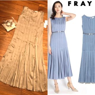 FRAY I.D - FRAY I.Dステッチプリーツドレスタグ付き新品の通販 by ...