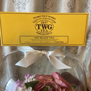 TWG 1837 BLACK®︎TEA （コットンティーバッグ）箱ペタ　(茶)