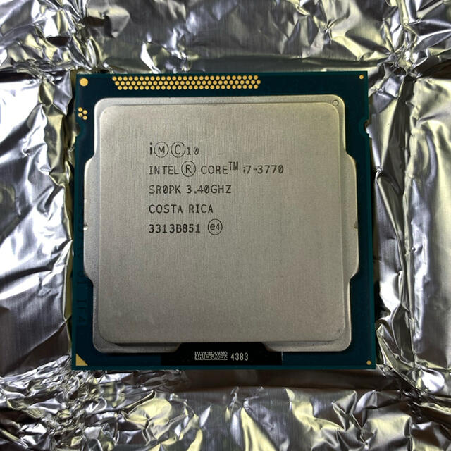 Intel core i7 3770 / 3.40GHz