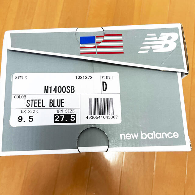 New Balance(ニューバランス)のニューバランス　M1400 SB　USA製♪ ゴールデンサイズ　匿名配送 メンズの靴/シューズ(スニーカー)の商品写真