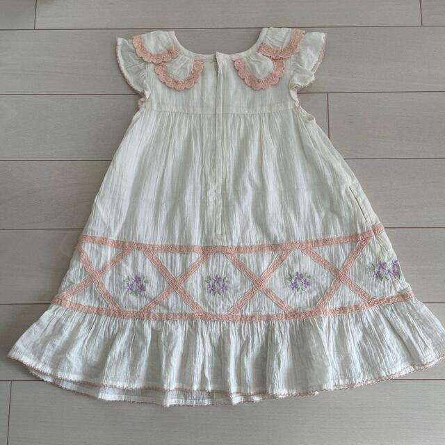 Souris(スーリー)の★美品★100センチSourisワンピース キッズ/ベビー/マタニティのキッズ服女の子用(90cm~)(ワンピース)の商品写真