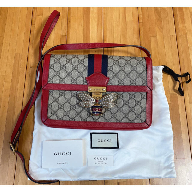 Gucci(グッチ)のGUCCI クイーンマーガレット バッグ 本日限定値下げ レディースのバッグ(ショルダーバッグ)の商品写真