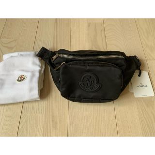 モンクレール(MONCLER)のアライブさま　21ss モンクレール DURANCE ナイロン ベルトバッグ　黒(ボディーバッグ)