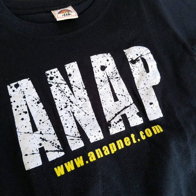 ANAP Kids(アナップキッズ)のANAPKIDS/美品/ロゴTシャツ/100～110cm/男の子 キッズ/ベビー/マタニティのキッズ服男の子用(90cm~)(Tシャツ/カットソー)の商品写真