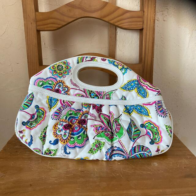 Vera Bradley(ヴェラブラッドリー)のベラブラッドリー♡ハンドバッグ＊希少品内側も可愛い❤︎ レディースのバッグ(ハンドバッグ)の商品写真