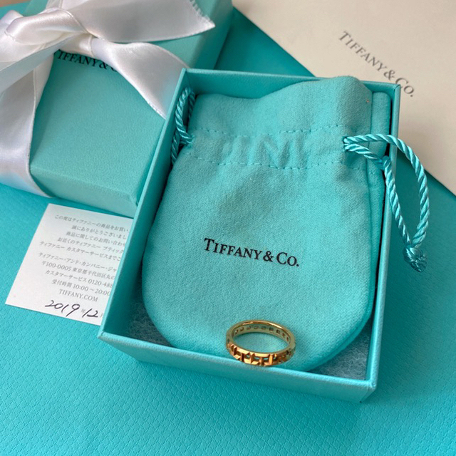 ご専用です⭐️Tiffanyトゥルーナローリング750ゴールド8号