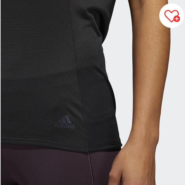 adidas(アディダス)のadidas 半袖　Tシャツ　ジム　ランニング レディースのトップス(Tシャツ(半袖/袖なし))の商品写真