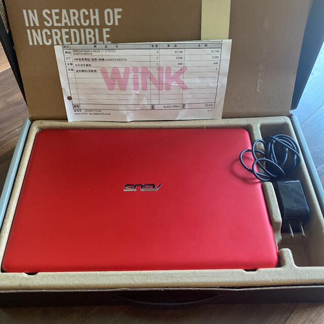 ASUSASUS EeeBook X205TA-RED10 - ノートPC