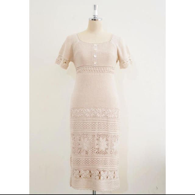Linen-blend Crochet Summer Dress 1