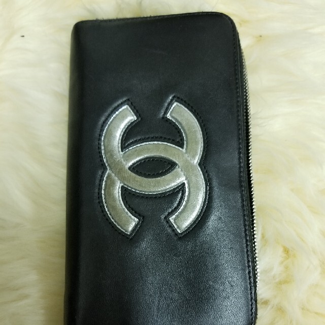 CHANEL(シャネル)のシャネルラウンドファスナー長財布 メンズのファッション小物(長財布)の商品写真