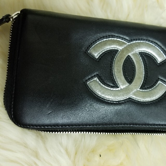 CHANEL(シャネル)のシャネルラウンドファスナー長財布 メンズのファッション小物(長財布)の商品写真