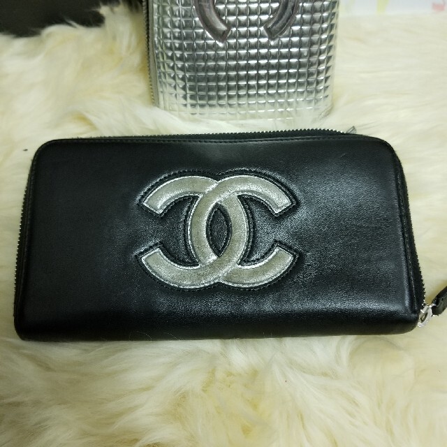 CHANEL(シャネル)のシャネルラウンドファスナー長財布 メンズのファッション小物(長財布)の商品写真