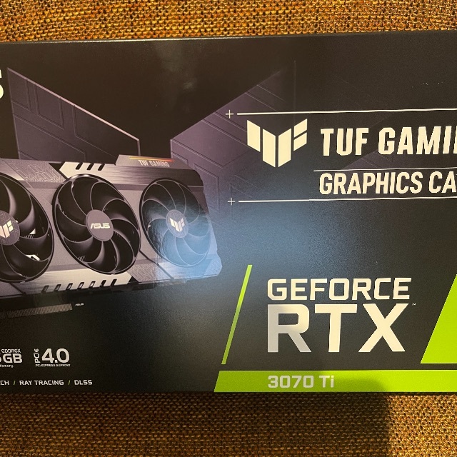 ASUS GeForce RTX 3070 Ti 搭載 グラフィックスカードPCパーツ