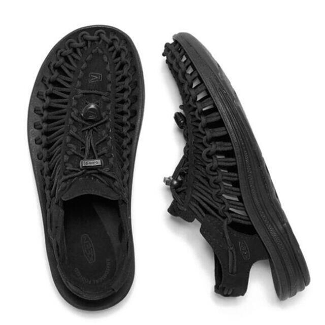 KEEN(キーン)のKEENユニーク サンダルブラック　25.5cm メンズの靴/シューズ(サンダル)の商品写真
