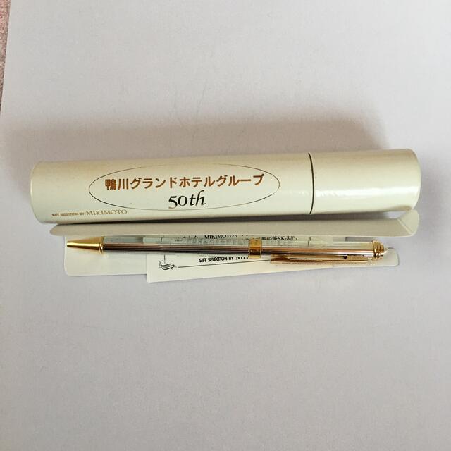 MIKIMOTO(ミキモト)のミキモト/MIKIMOTO 真珠付きボールペン インテリア/住まい/日用品の文房具(ペン/マーカー)の商品写真