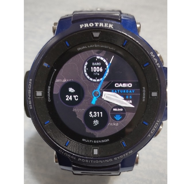 CASIO(カシオ)のCASIO PRO TREK WSD-F30 メンズの時計(腕時計(デジタル))の商品写真