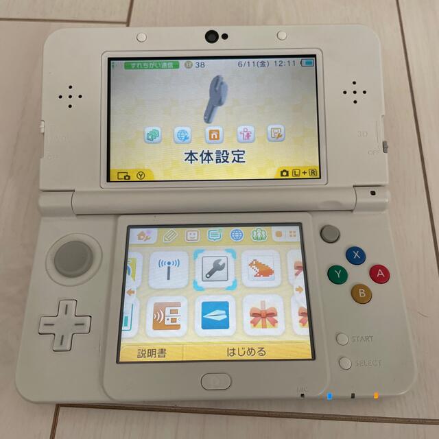 NEW 3DS LL ホワイト 本体のみ