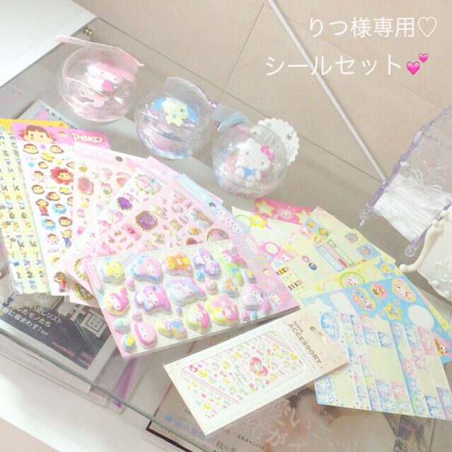 サンリオ(サンリオ)のʚ꒰⑅りつ様♡シールセット⑅꒱ɞ その他のその他(その他)の商品写真