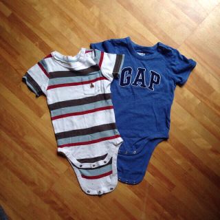 ギャップ(GAP)のGAP  ☆  2枚セット(ロンパース)