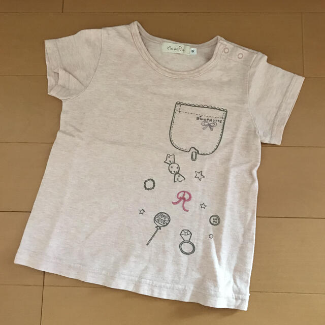 Branshes(ブランシェス)のブランシェス　エミュロッタ Tシャツ 95cm キッズ/ベビー/マタニティのキッズ服女の子用(90cm~)(Tシャツ/カットソー)の商品写真