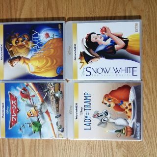 ディズニー(Disney)のディズニー　DVD 純正ケース付き　4点セット　正規品　未再生　タイトル変更自由(キッズ/ファミリー)