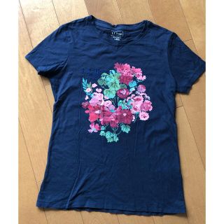 エルエルビーン(L.L.Bean)の【LLBean】プリント　花柄　Tシャツ　(Tシャツ(半袖/袖なし))