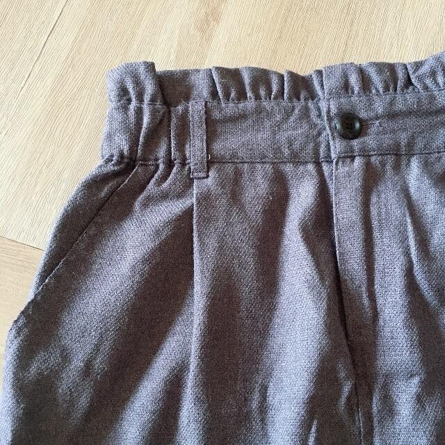 natural couture(ナチュラルクチュール)の［ナチュラルクチュール]くすみブルー ミニスカート レディースのスカート(ミニスカート)の商品写真