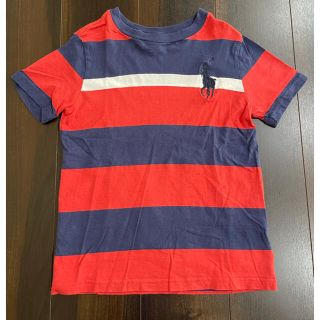 ラルフローレン(Ralph Lauren)の美品　ラルフローレン ボーダー Tシャツ　130cm(Tシャツ/カットソー)