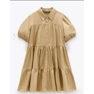 ザラ(ZARA)のzara ワンピース(ミニワンピース)