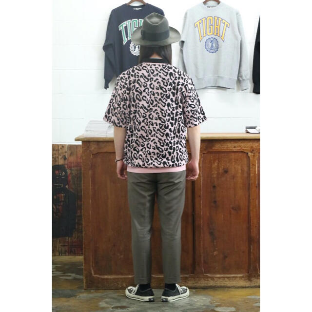 WACKO MARIA   ワコマリア LEOPARD KNIT PORO SHIRT Ｍサイズ 新品の