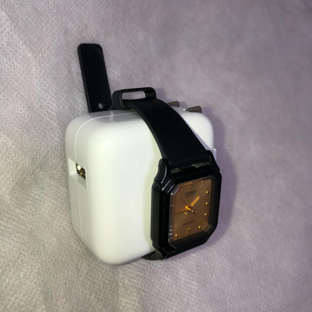 CASIO(カシオ)の電池◎　CASIO/カシオチープカシオ アナログウォッチ/LQ-142 ゴールド レディースのファッション小物(腕時計)の商品写真