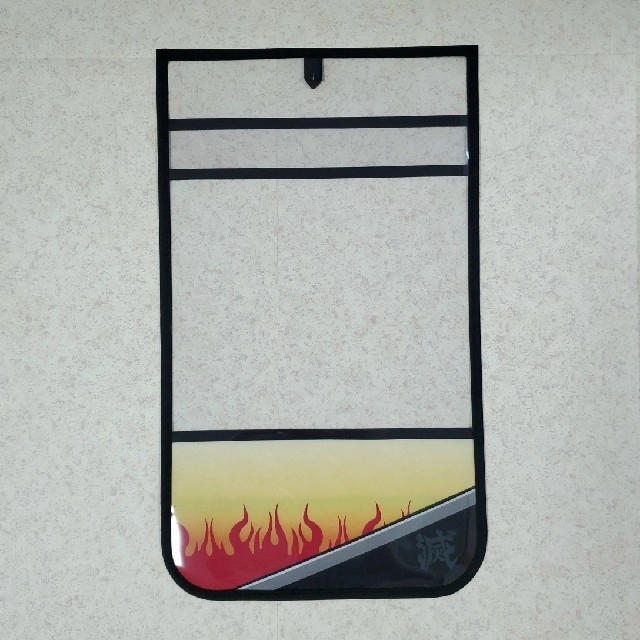 煉獄の炎 ランドセルカバー Lサイズ ハンドメイドのキッズ/ベビー(外出用品)の商品写真