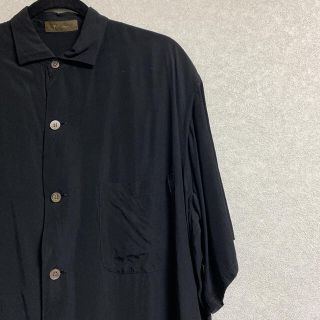 ヨウジヤマモト(Yohji Yamamoto)の希少 ヨウジヤマモト ワイズフォーメン 黒 シャツ(シャツ)