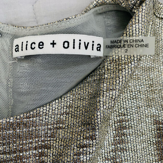 Alice+Olivia(アリスアンドオリビア)のAlice +Olivia ワンピース レディースのワンピース(ミニワンピース)の商品写真