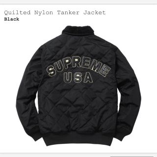 SUPREME 16AW Quilted Nylon Tanker Jacket