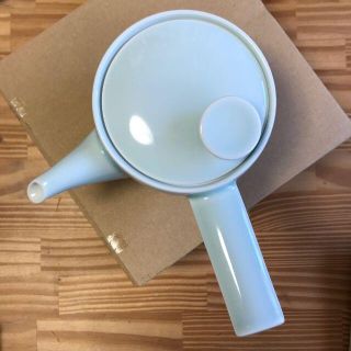 ハクサントウキ(白山陶器)の新品 未使用 白山陶器 茶和 SAWA 急須 青白釉① 波佐見焼 グッドデザイン(食器)