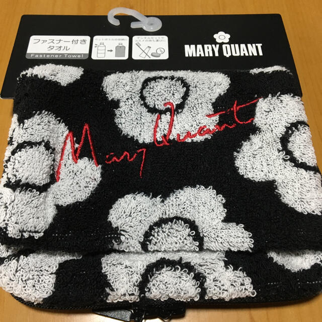 MARY QUANT(マリークワント)のマリークワントファスナー付きタオルハンカチ レディースのファッション小物(ハンカチ)の商品写真