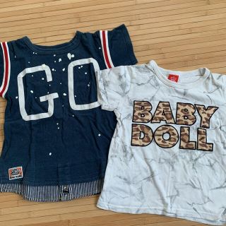 ブリーズ(BREEZE)の【BREEZE・BABY DOLL】Tシャツ2枚セット(Tシャツ/カットソー)