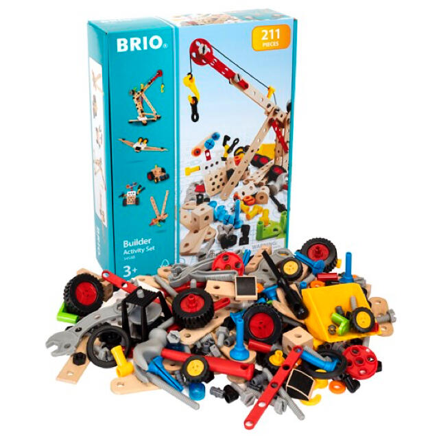 BRIO(ブリオ)の新品⭐︎BRIO  ビルダー　アクティビティーセット キッズ/ベビー/マタニティのおもちゃ(知育玩具)の商品写真