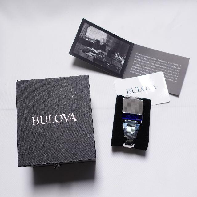 Bulova(ブローバ)の■BULOVA　腕時計　デジタルクォーツコンピュートロン　シルバー メンズの時計(腕時計(デジタル))の商品写真