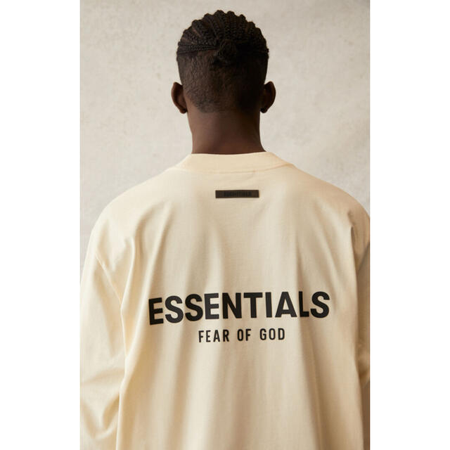 FEAR OF GOD(フィアオブゴッド)のFOG Essentials Long Sleeve T-shirt/Cream メンズのトップス(Tシャツ/カットソー(七分/長袖))の商品写真