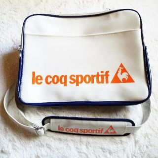 ルコックスポルティフ(le coq sportif)のle coq sportif エナメルバッグ ショルダーバッグ 部活 スポーツ(ショルダーバッグ)